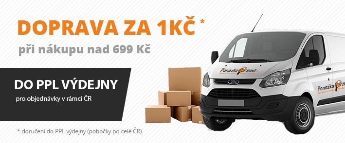 AKCE - doprava za 1Kč